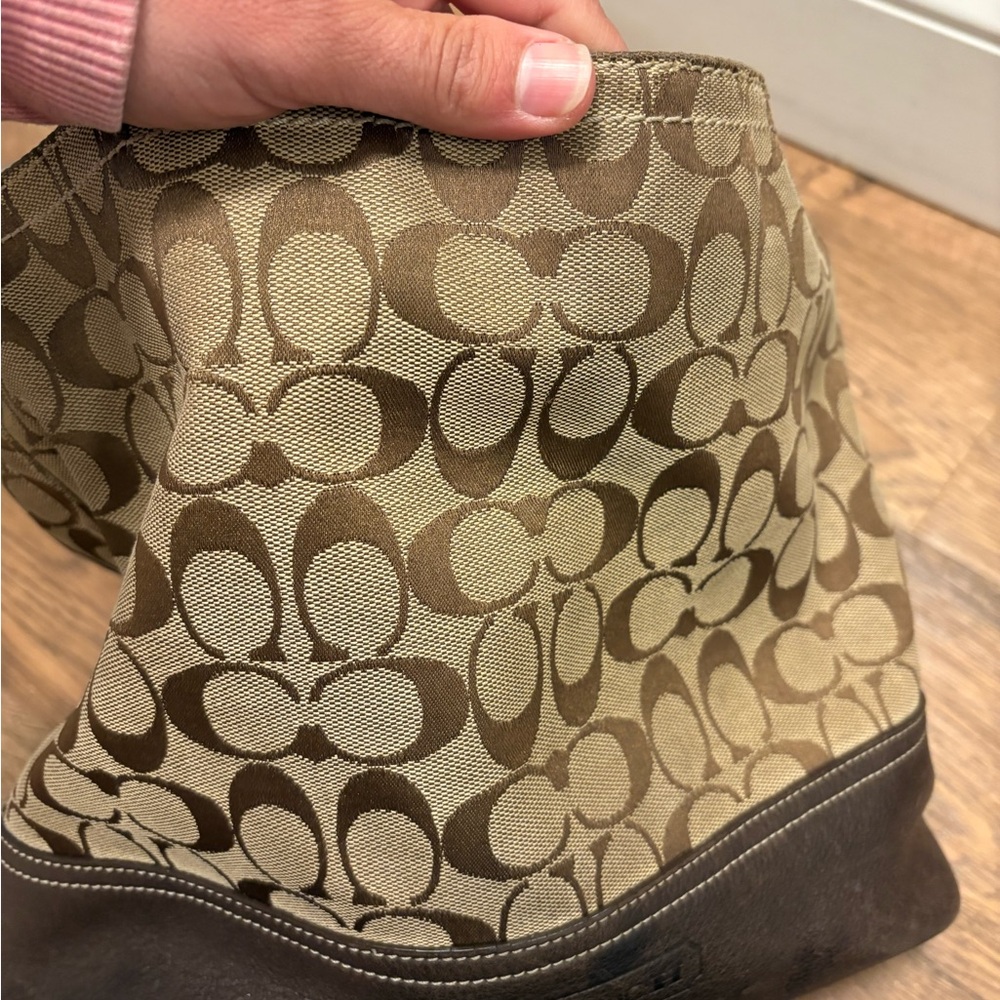 Vintage Y2K coach leather shoulder bag